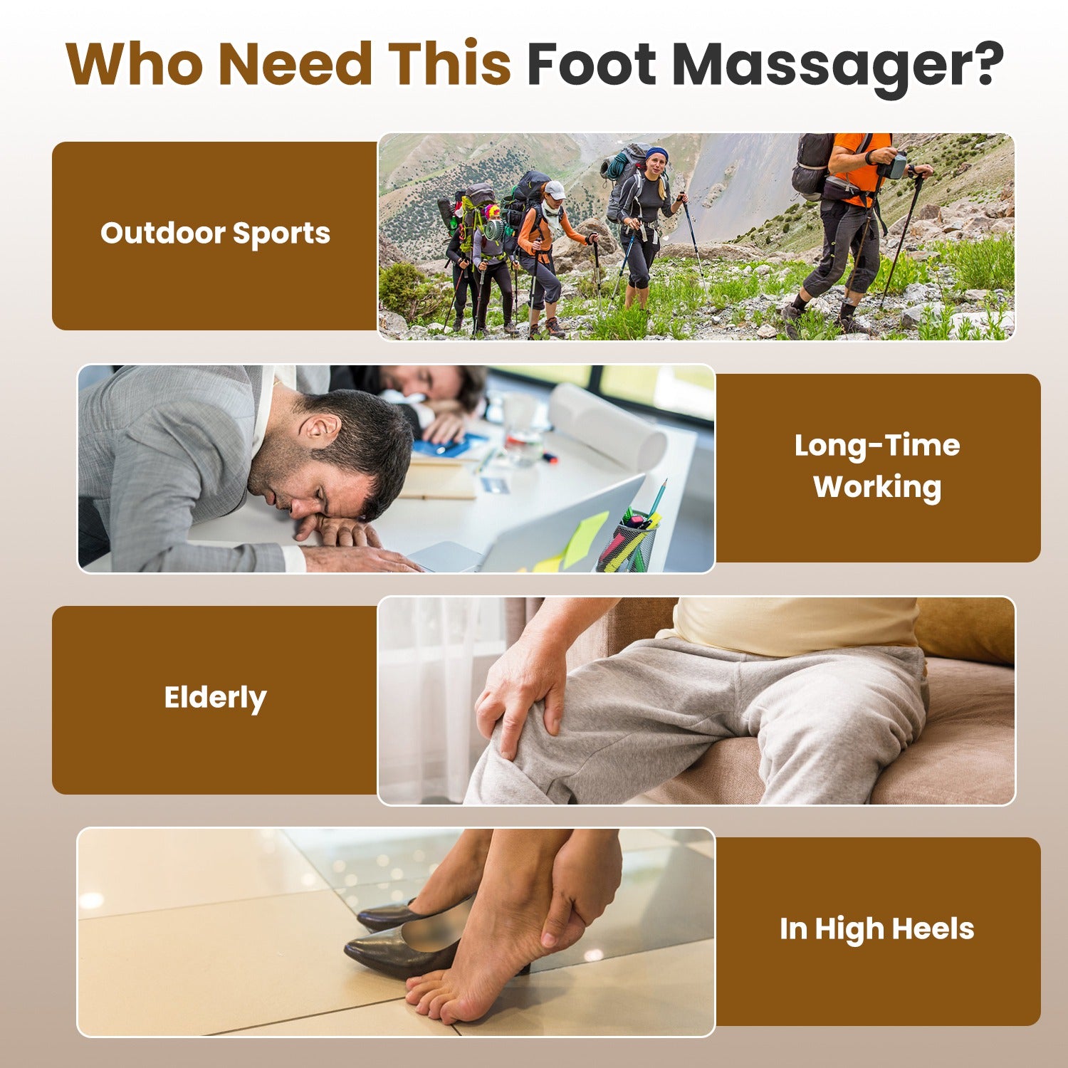 TENS & EMS Foot Massager with 10 Modes & 50 Intensity Levels - Electric Foot Stimulator for Neuropathy, Plantar Fasciitis & Pain Relief - 4 Electrode Pads for Full Body - Cordless with Remote Control 266924-41