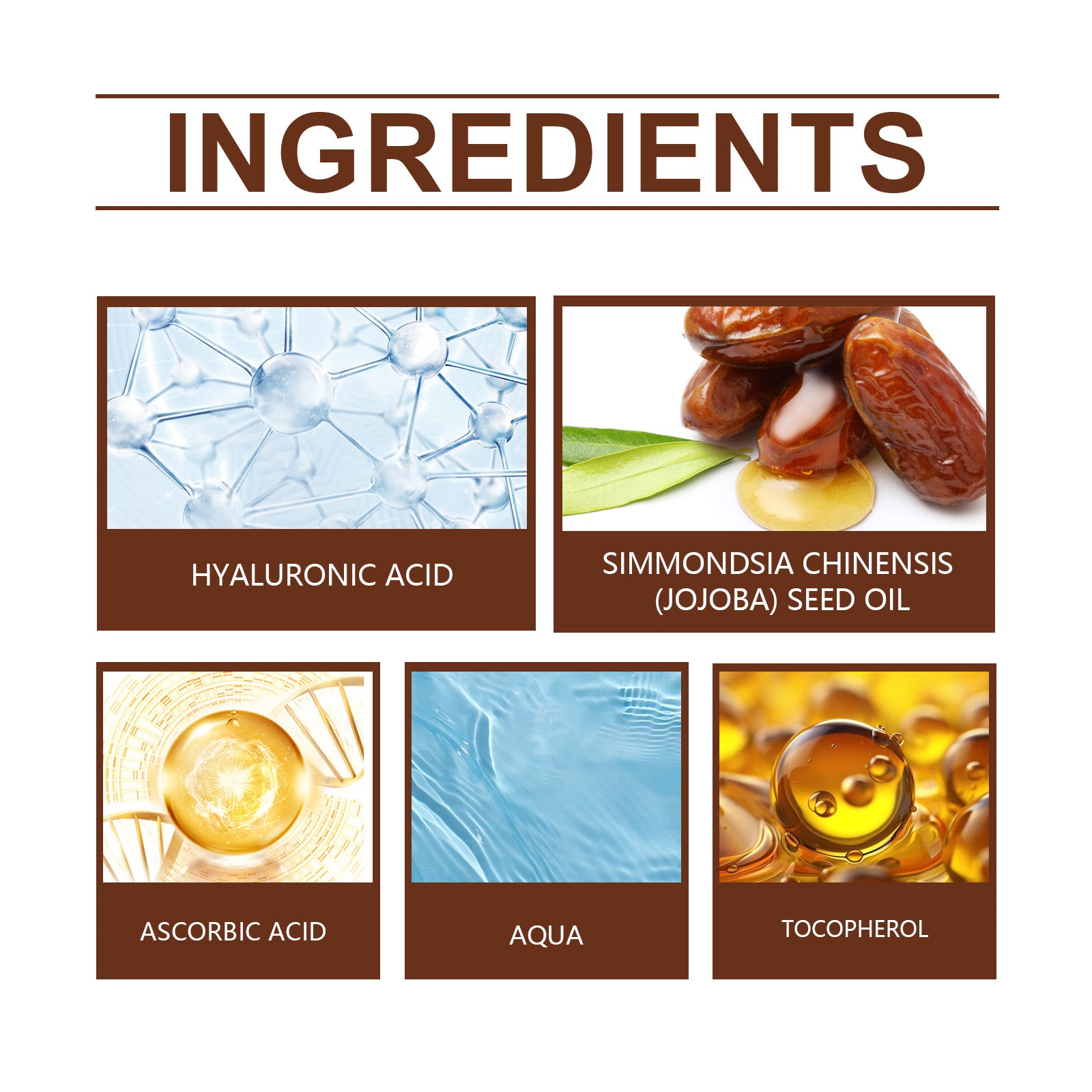 Eelhoe Jojoba Face Essential Oil, Facial Moisturizing, Moisturizing, Brightening And Firming Care Jojoba Essential Oil Emerald Tulsi