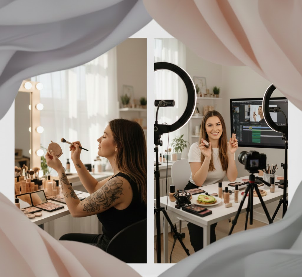 A Day in the Life of a Makeup Artist and Creator