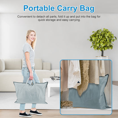 Vibration Massage Mat (Full Body) + Neck Kneading Massager - 20 Nodes, 3 Massage Modes/Speeds, 9 Vibration Settings, 3-Level Lumbar Heat, Inflatable Waist Pillow - Perfect Gift for Family 266924-41