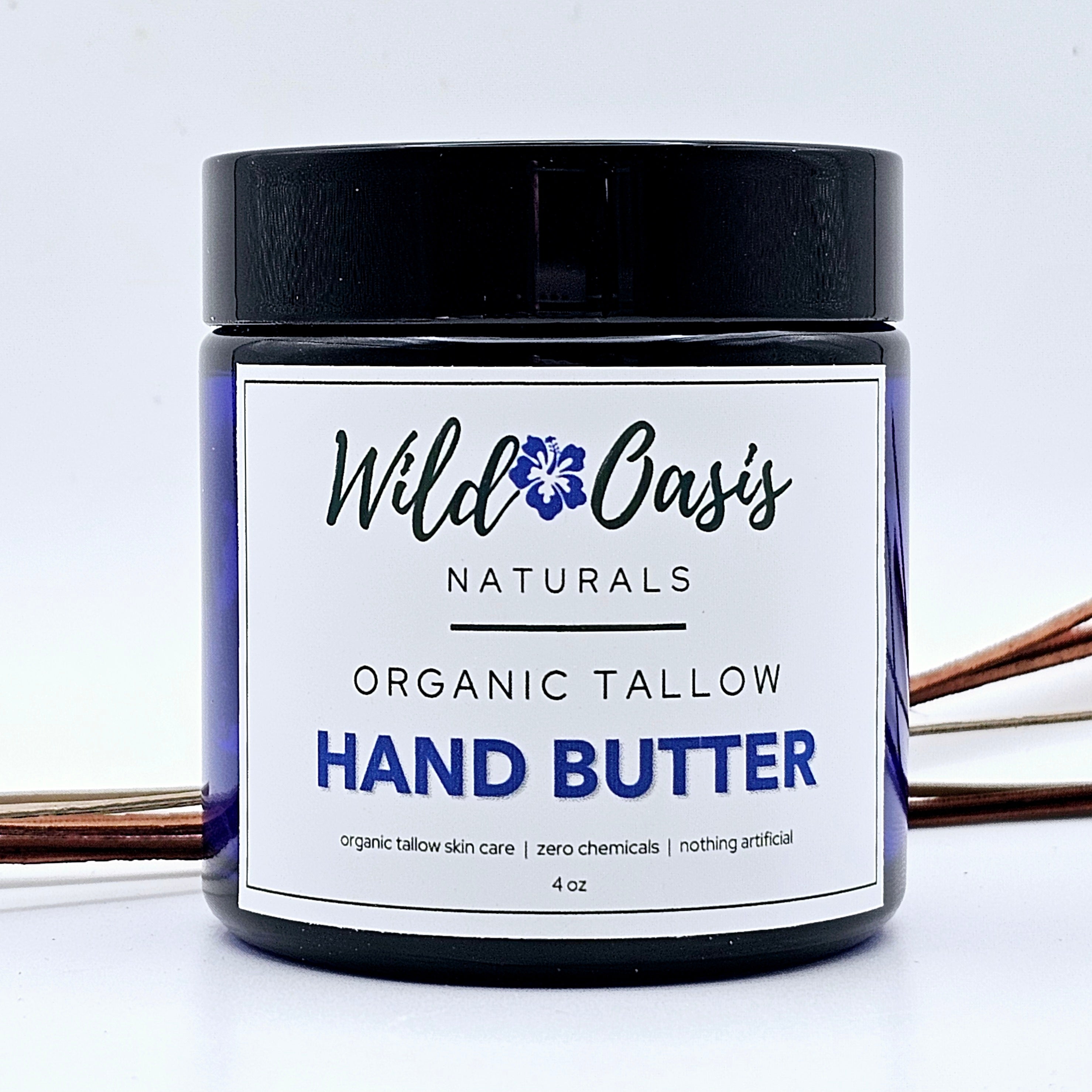 Hand Butter - Organic Tallow Hand Cream Tan Hercules