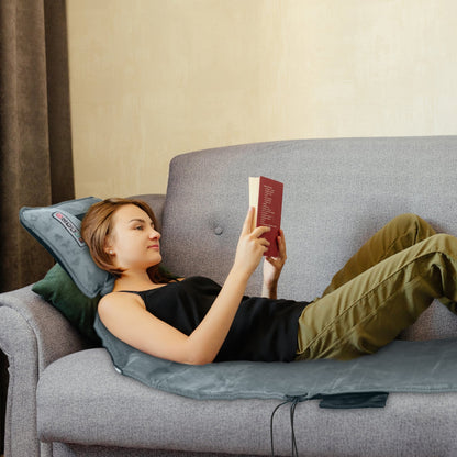 Full Body Massage Mat with Neck Kneading Massager - 10 Targeted Points + 3-Level Lumbar Heating, 9 Vibration Modes/9 Speeds, 20-Node Neck Massage (Heating + 3 Modes), 10-30min Smart Timer, Anti-Slip B 266924-41